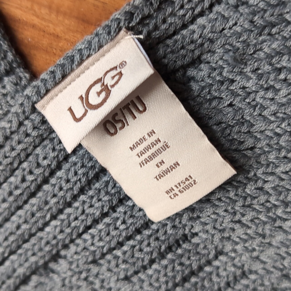 Ugg Australia Ribbed Knit Long Length Scarf Nwt ❤️ - Picture 6 of 7